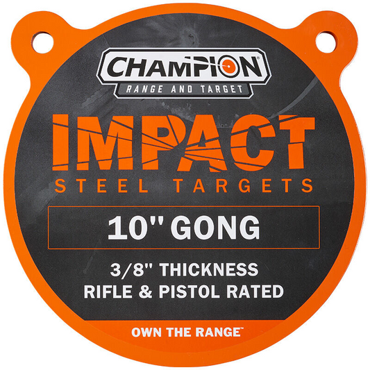 10 Impact Steel Gong Targets